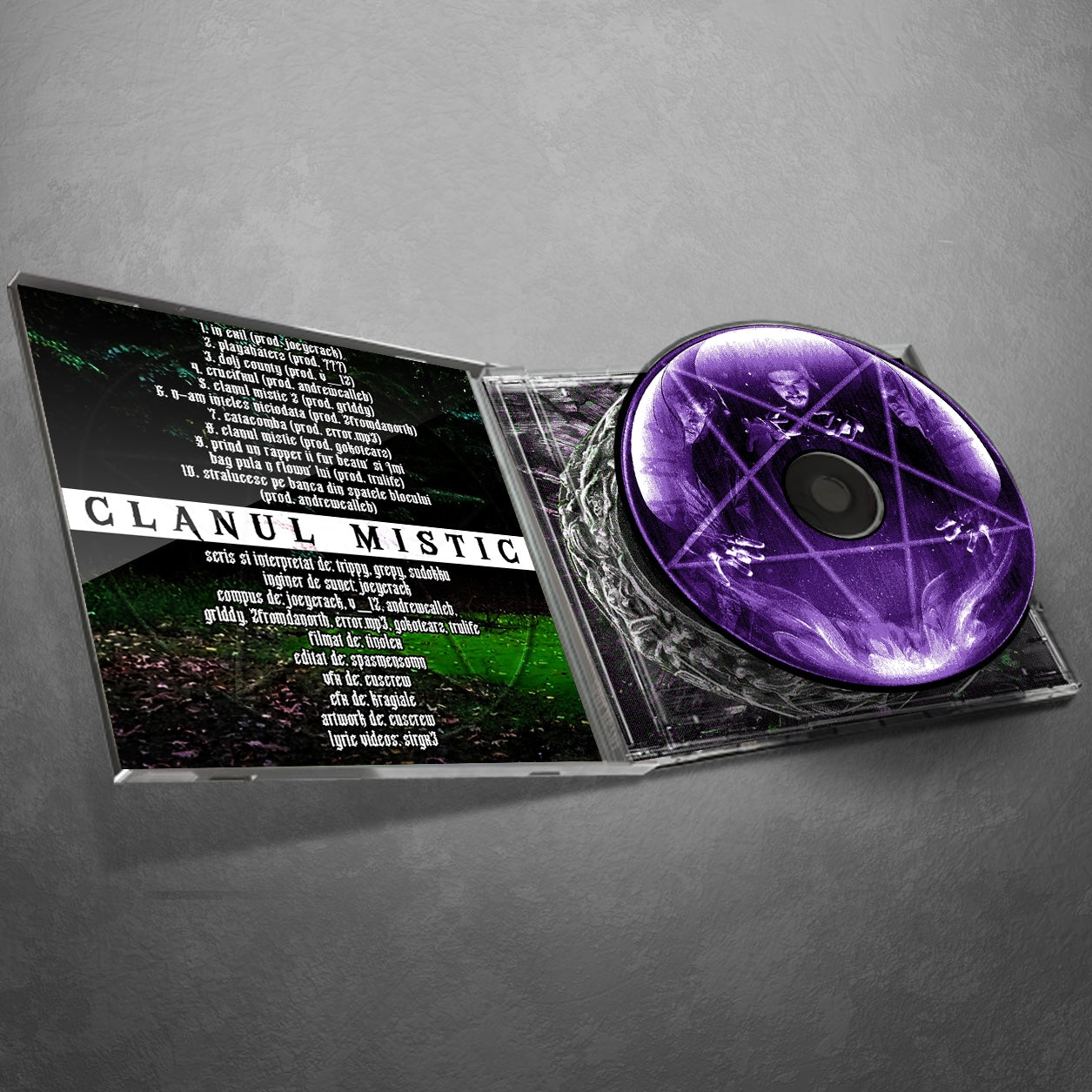 STICKER + CD CADOU "CLANUL MISTIC"