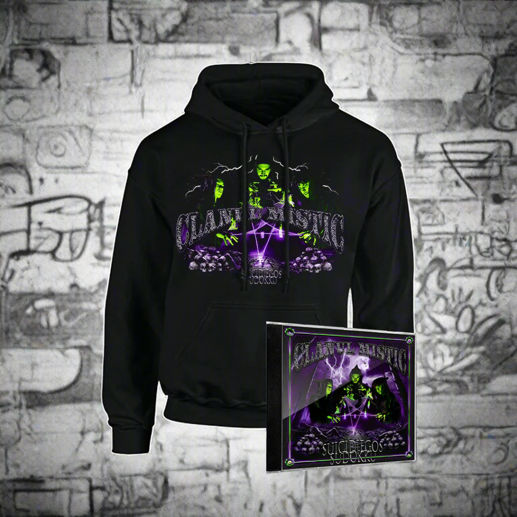 PACK HOODIE + STICKER + CD CADOU