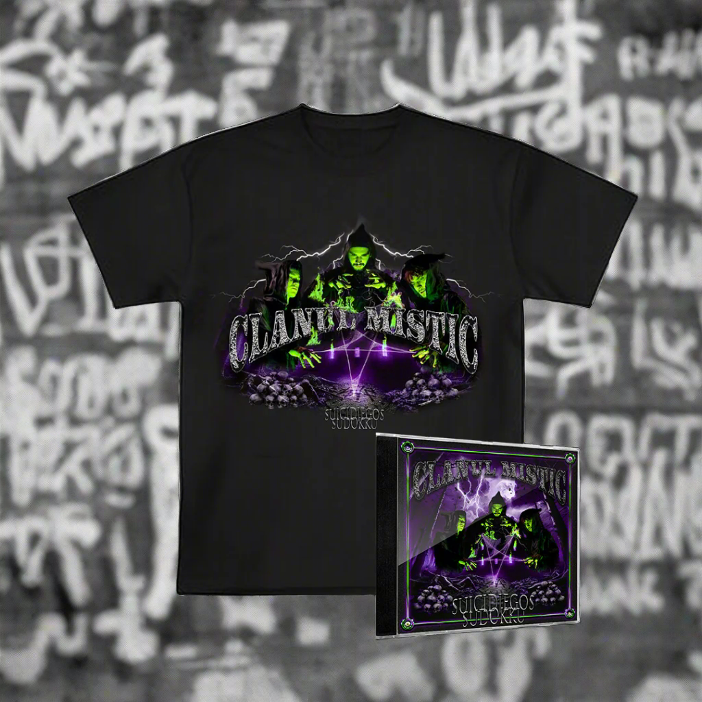 PACK T-SHIRT + STICKER + CD CADOU