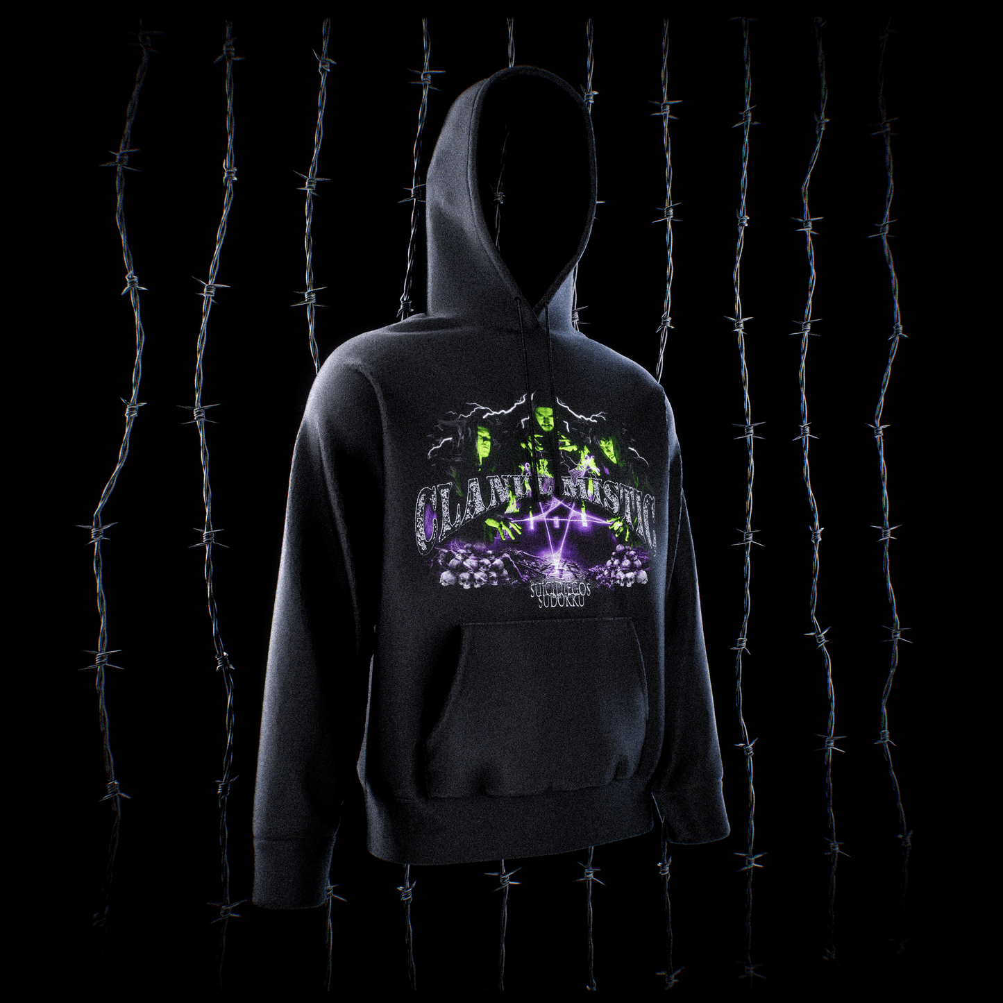 Hoodie "CLANUL MISTIC"