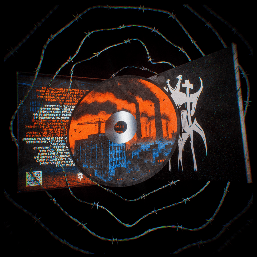 STICKER + CD CADOU "DEASUPRA JEGULUI E TOTUL MURDAR"