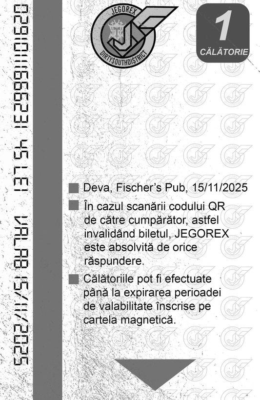 BILET 1 CALATORIE DEVA