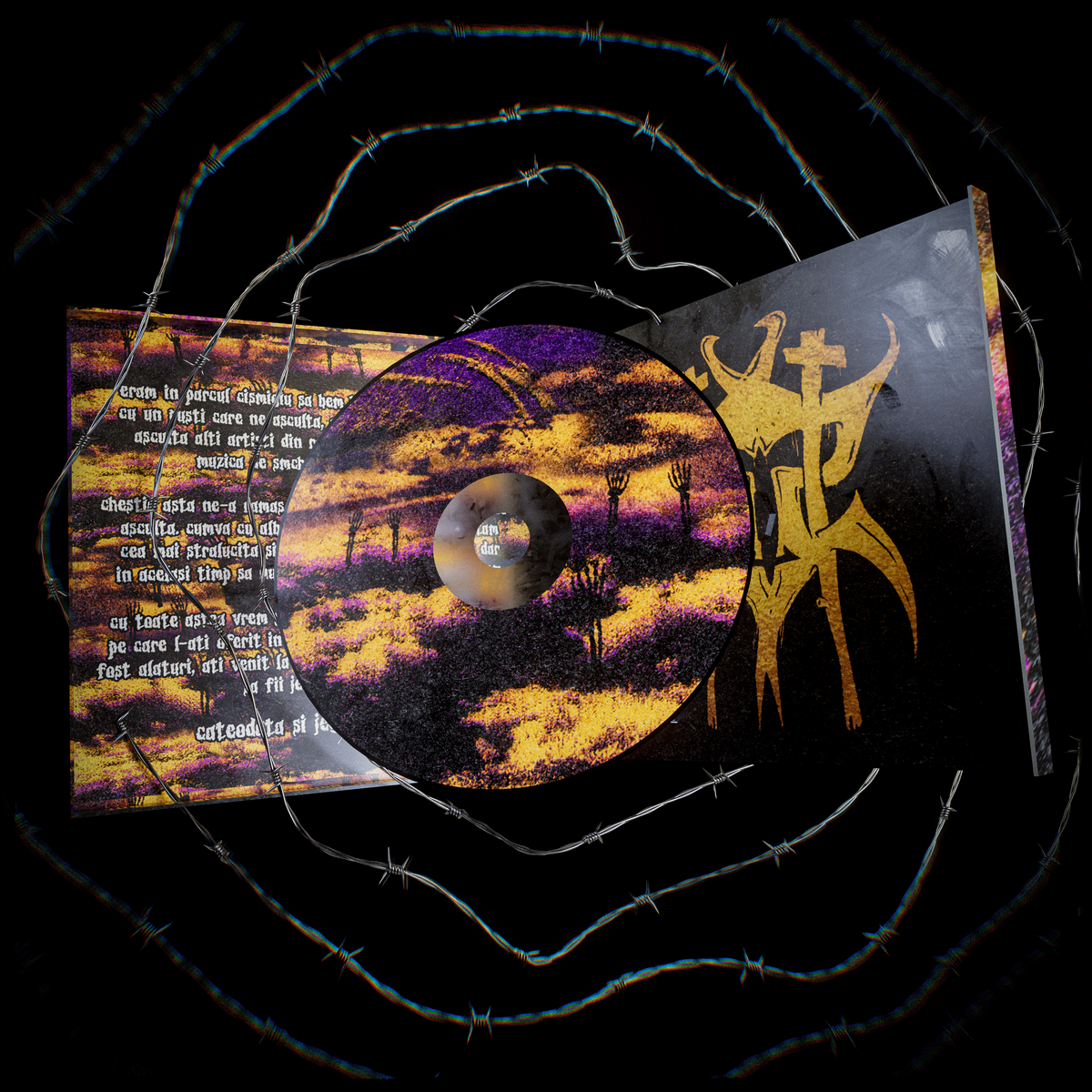 STICKER + CD CADOU "CATEODATA SI JEGUL STRALUCESTE"
